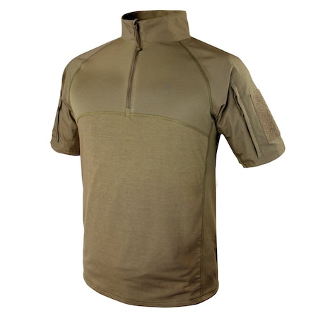 Condor Outdoor Products SHORT SLEEVE COMBAT SHIRT, TAN, XL 101144-003-XL